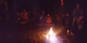 Matariki bonfire