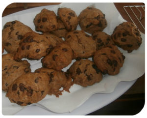 Pumpkin and Chocolate Chip Cookies