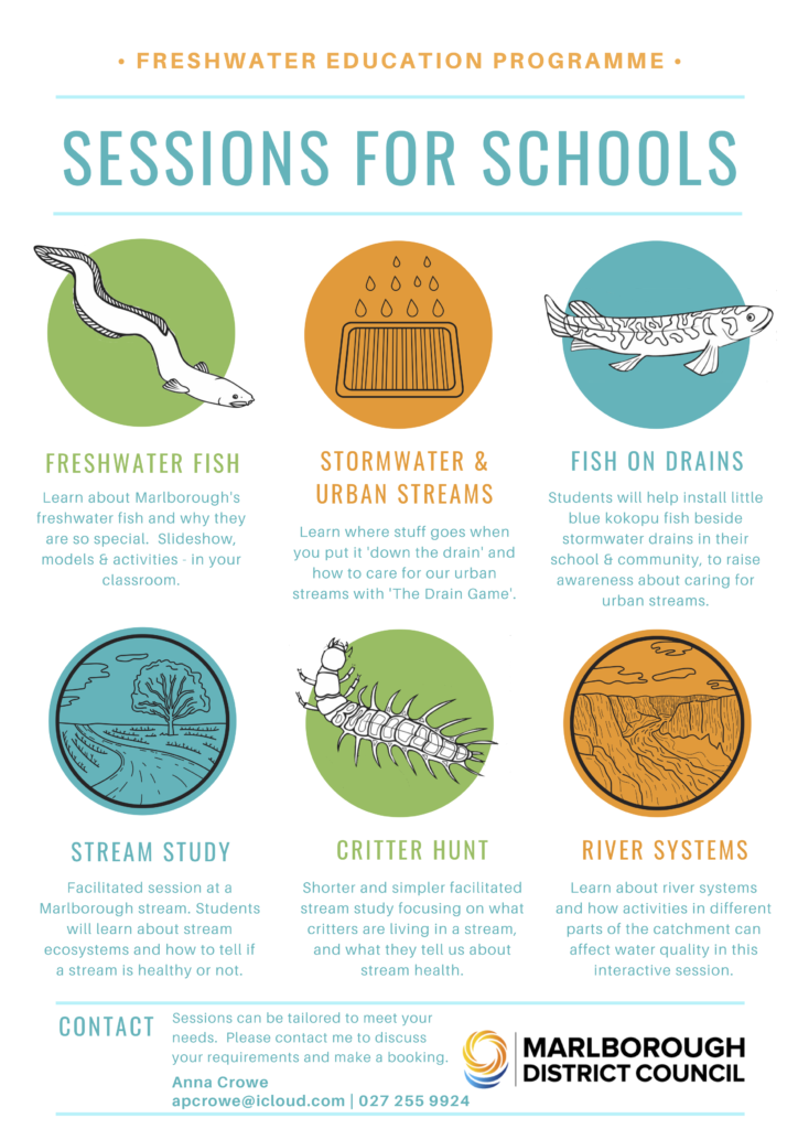 Freshwater Education Programme Poster