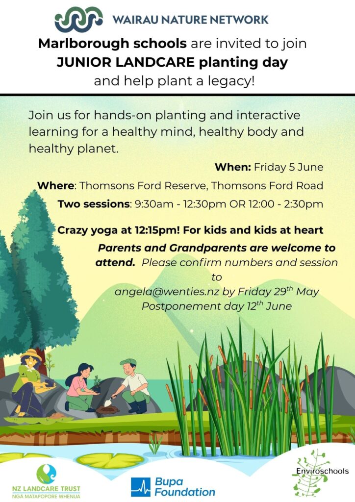 Thomsons Ford School Planting Day