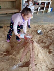 Making a volcano