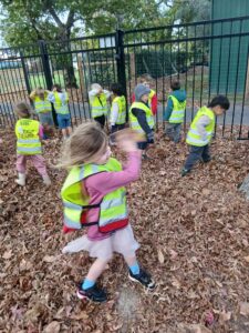 Leaf throwing